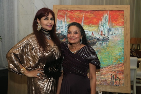 Celebrity curator Nisha JamVwal presents artist Lata Balakrishna