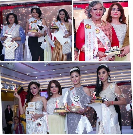 IAWA MISS AND MRS INDIA 2022 Was Organized By Amarcine Production In A Very Grand Way