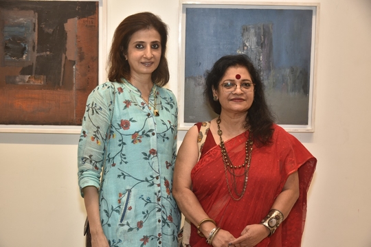 Najma Akhter’s 11th Solo Show  Lyrical Abstraction – Bangladesh At The Core Well-Received At The Jehangir Art Gallery Mumbai