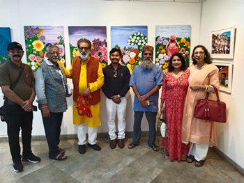 Rainbow Art World Presents MULTIPLE FORMS Art Exhibition By 29 Artists In Cymroza Art Gallery