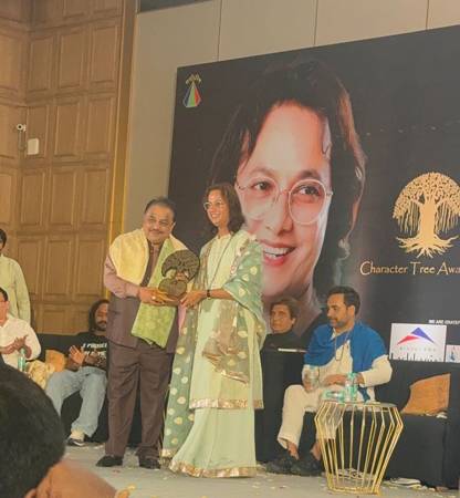 करेक्टर ट्री अवार्ड 2025 में असलम लश्करिया को मिला सम्मान