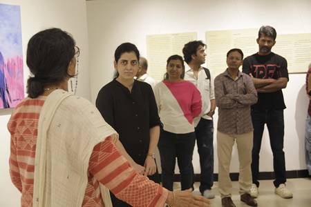 “Listening To Birds” Solo Show Of Paintings By Contemporary Artist Mahananda Sagare In Jehangir Art Gallery